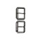 High Quality Customizable Zinc Alloy Metal Logo Hardware Adjustable Shoe Buckle For Footwear Decoration Shoe Accessory
