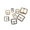 15mm 21mm Manufacturer Direct Luxury Zinc Alloy Metal Shoe Buckles Exquisite Small &amp; Durable Hardware For Handicrafts