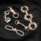 Factory Custom Logo Brand Fashion Decoration Ring Buckle Women Dress Bikini Shoes Buckle Metal Pin Belt Zinca Alloy Buckle