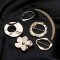 Factory Custom Logo Brand Fashion Decoration Ring Buckle Women Dress Bikini Shoes Buckle Metal Pin Belt Zinca Alloy Buckle