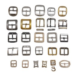 Wholesale Custom Metal & Leather Shoe Buckles High Heels & Bags