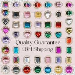 Fashion New Luxury Charm Shoe Wholesale Custom Metal Shoe Buckle Bling Diamond Shoe Decorations Rhinestone Clogs Accessory Bulk