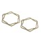 Polygonal Hollow Hardware Copper Iron Aluminum Stainless Steel Material For Clothing Zipper Head Shoe Buckle Accessories