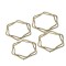 Polygonal Hollow Hardware Copper Iron Aluminum Stainless Steel Material For Clothing Zipper Head Shoe Buckle Accessories