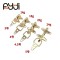 Bomber Buckle And Fireman Jacket Buckle Clasp 3/4/5/4/5cm Silver Jacket Strap Buckle Airplane Shaped Clothing Accessories