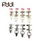 Bomber Buckle And Fireman Jacket Buckle Clasp 3/4/5/4/5cm Silver Jacket Strap Buckle Airplane Shaped Clothing Accessories