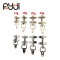 Jacket Buckle Double Button Lobster Buckle 3/4/5/4/5cm Silver Jacket Strap Buckle Airplane Shaped Clothing Accessories