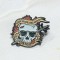 Metal Badge Black Girl Enamel Brooch Bag Clothing Accessories Cartoon Metal Craft Custom Enamel Lapel Pin
