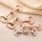 Metal Chain Buckle Belt Decorative Buckle Luggage Hardware Accessories Coat Coat Belt Buckle