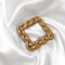 Zinc Alloy Colored Shoe Buckles Customized Ladies Shoe Chain Accessories