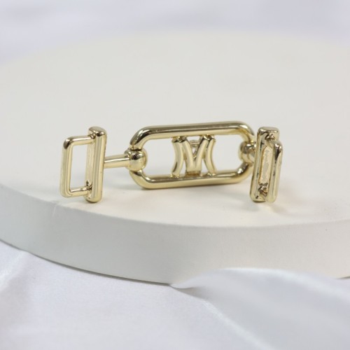 Ladies Exquisite Pattern Round Metal Shoes Buckles Durable Zinc Alloy Horsebit Buckle For Bags Accessory