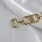 Ladies Exquisite Pattern Round Metal Shoes Buckles Durable Zinc Alloy Horsebit Buckle For Bags Accessory
