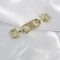 Ladies Exquisite Pattern Round Metal Shoes Buckles Durable Zinc Alloy Horsebit Buckle For Bags Accessory