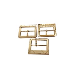 Luxurious Elegant Gold Metal Zinc Alloy Shoe Hooks High Quality Customized Sandals Clasp Accessory Simple Pattern Shoe Buckles