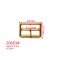35mm High Quality Customizable Zinc Alloy Shoe Fastener Adjustable Metal Buckle Sustainable Durable Shoe Hook Curved Shoes