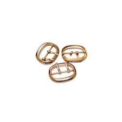 High Quality Luxury Zinc Alloy Metal Shoe Hooks Factory Wholesale Best-selling Customizable Sandal Buckles Double Pin