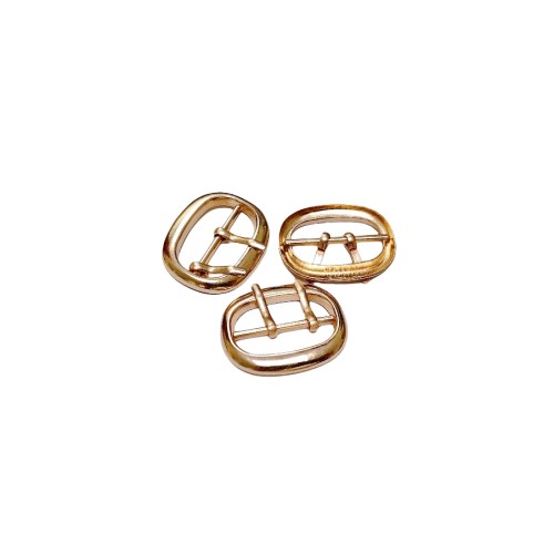 High Quality Luxury Zinc Alloy Metal Shoe Hooks Factory Wholesale Best-selling Customizable Sandal Buckles Double Pin