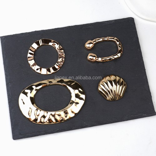 Factory Custom Logo Zinc Alloy Buckle For Women Shoes Dress Swimwear Metal Pin Belt Decoration Ring