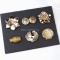 Factory Custom Logo Zinc Alloy Buckle For Women Shoes Dress Swimwear Metal Pin Belt Decoration Ring