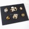 Factory Custom Logo Zinc Alloy Buckle For Women Shoes Dress Swimwear Metal Pin Belt Decoration Ring