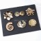 Factory Custom Logo Brand Irregular Ring Decoration Buckle For Womens Swimwear Shoes Dress Metal Pin Zinc Alloy Belt Buckle