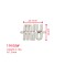 Adjustable Zinc Alloy Shoe Buckles For Men And Women Small Metal Pin Buckles With Personalized Design Shoe Decorations