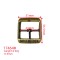 Customizable High-quality Metal Zinc Alloy Gold,Black,Bronze,Silver,Etc. Shoe Buckles And Shoe Hooks