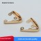 Customizable Iron Shoe Decorations Anti-kick Metal Buckles And Shoe Tie Caps Protective Shoe Tip Decorative Buckles