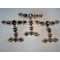 Custom I-shaped Metal Buckle Glass Rhinestone-embellished Women's Shoe Buckle