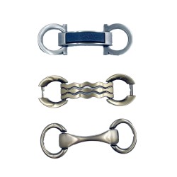 High Quality Wire Drawing Processstylish Metal Shoe Buckles Strong Chains Diy Shoe Hooks Le Fu Shoe Decoration