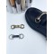 High Quality Wire Drawing Processstylish Metal Shoe Buckles Strong Chains Diy Shoe Hooks Le Fu Shoe Decoration