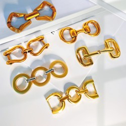 Quick-release Metal Shoe Buckles With Decorative Plates No-tie Buckle System For Sneakers