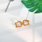 Quick-release Metal Shoe Buckles With Decorative Plates No-tie Buckle System For Sneakers