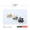 Women's Shoe Decorations Pointed Metal Buckles Decorative Iron Cat Protective Cover Accessories With Hardware Shoe Tip Cap