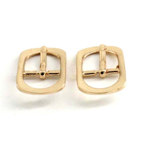 Custom Shoes Accessories Shoes Buckle High Quality Zinc Alloy Metal Pin Buckle For Ladies Shoes