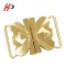 Custom Decorative Clasp Dress Fashion Belt Manufacturers Metal Double Two Prong Buckle