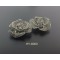 2025 Hot Selling Customized Shoe Accessories Rhinestone Flower Shoe Buckle