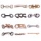Durable Cheap Wholesale View Metal Men Shoe Accessories Shoes Buckles For Men