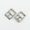 New Decorative Shoe Metal Buckles Mini Pin Buckle With Hooks Accessories Components Trims