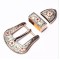 3 Piece Buckle Western Western Belt Buckle 3 Piece Designer Belt Buckle