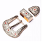 3 Piece Buckle Western Western Belt Buckle 3 Piece Designer Belt Buckle