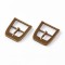 Oem Wholesale Best Quality Custom Design Logo Metal Zinc Alloy Accessories Buckles For Shoes