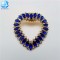 New Arrival Heart Shape Rhinestone Shoe Buckle Ornament Detachable Shoe Clip For Ladies High Heels Accessories Decoration