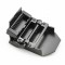 Custom Logo Printed Zinc Alloy Metal Top Canvas Belt Buckle