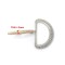 D Ring Buckle Factory Wholesale Leather Bag Accessories,Clothing Hardware Accessories Shoe Buckle
